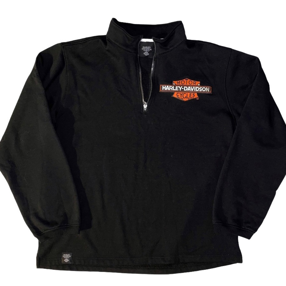 Harley Davidson Museum 1/4 Zip Fleece Size…